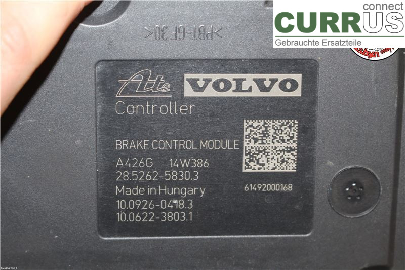 VOLVO V60  14-18 Hydrauliczna jednostka ABS 31423350 2,4D R5 181HK