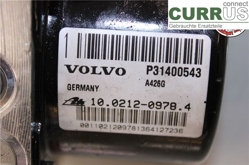 VOLVO V70    14-16 Hydrauliczna jednostka ABS 31400545 D4 2,4 180HK