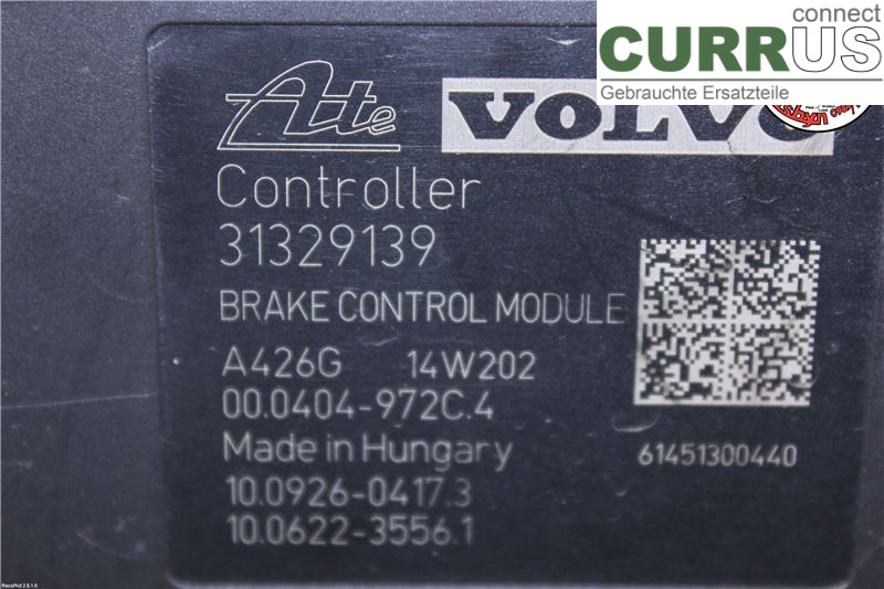 VOLVO V70    14-16 Hydrauliczna jednostka ABS 31400545 D4 2,4 180HK