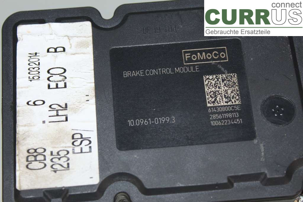 FORD FOCUS  11-14 ABS-Hydraulikeinheit 1847182 1.6D R4 105HK