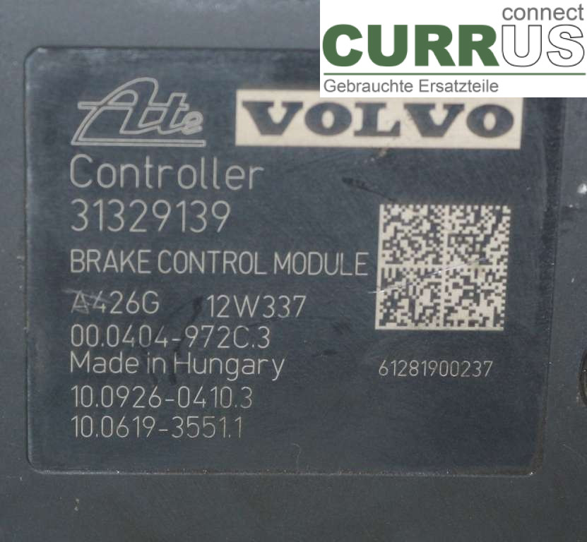 VOLVO XC70   08-13 ABS hydraulisk enhed 31329140 2,4D R4 163HK