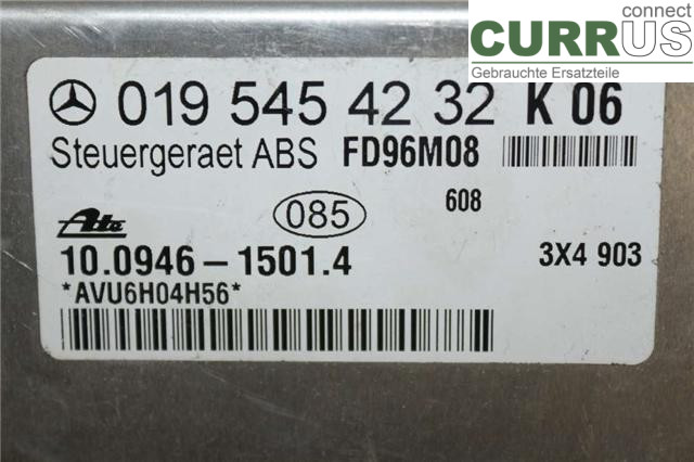 MB C (W202)   94-00 Brake Unit (ABS) A0195454232 C180