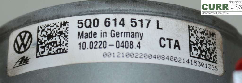 VW GOLF / E-GOLF VII   13-20 ABS-Hydraulikeinheit 5Q0614517L 2.0TDI 150HK