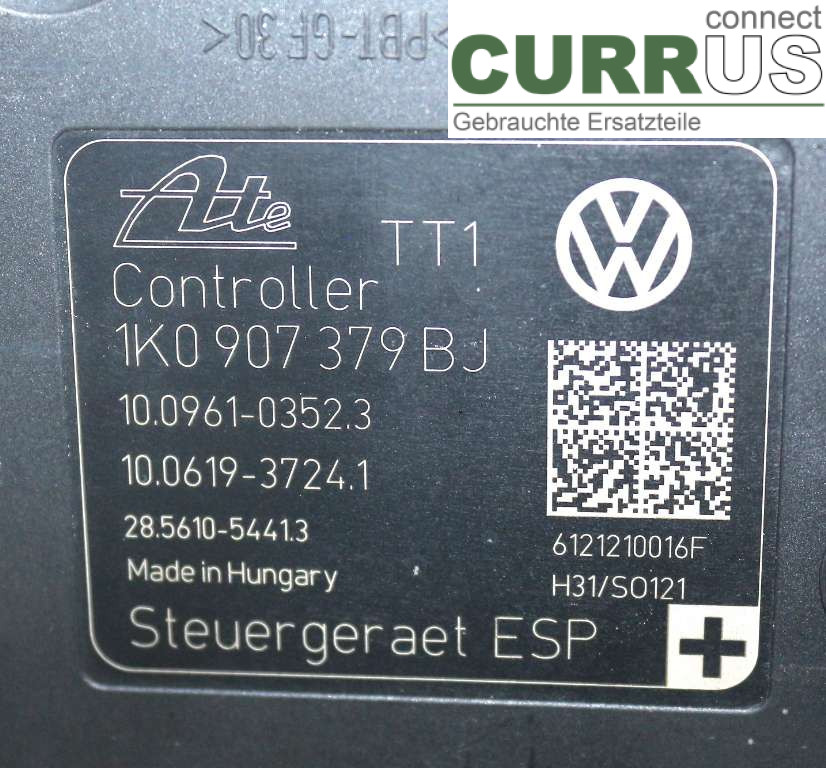 VW CADDY  11-15 ABS Hydraulic unit 1K0614517DE 2.0TDI 140HK