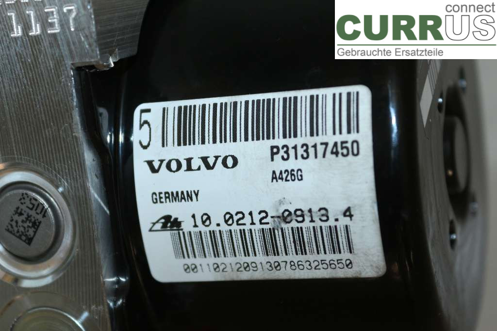VOLVO V60  14-18 ABS Hydraulic unit 31341513 2,4D 163HK TE