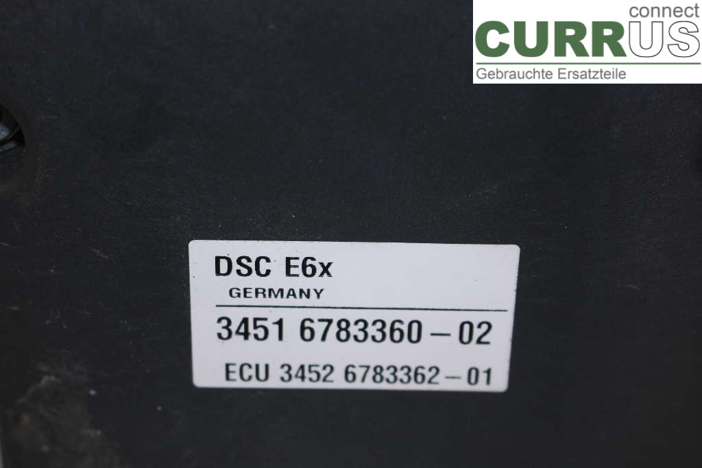 BMW 5 E60/61 Sed/Tou 02-10 ABS Hydraulic unit 34516783361 3,0D R6 197HK