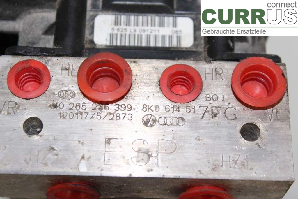 AUDI A4  12-15 ABS Hydraulic unit 8K0614517FJ 2.0 TDI 130KW