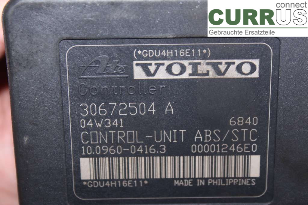 VOLVO S40       04-07 ABS hydraulisk enhed 30793528 2,4i R5 170HK