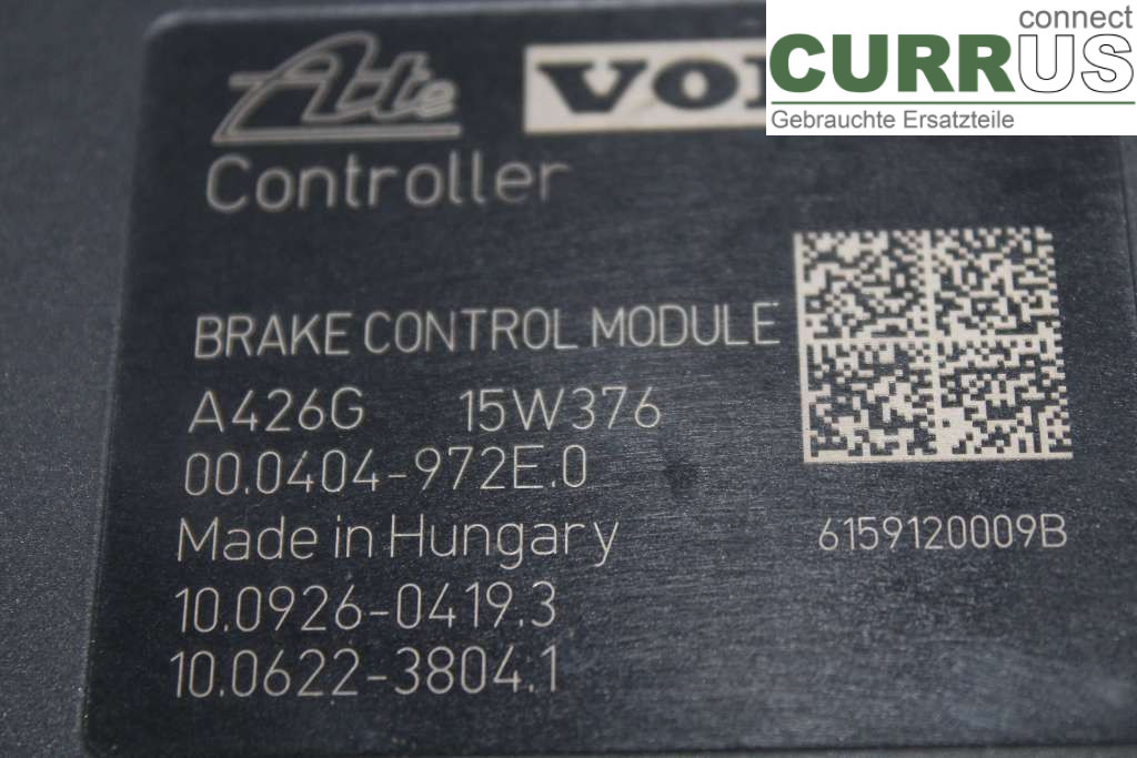 VOLVO V70    14-16 ABS hydraulisk enhed 31423349 2.0 D3 150HK