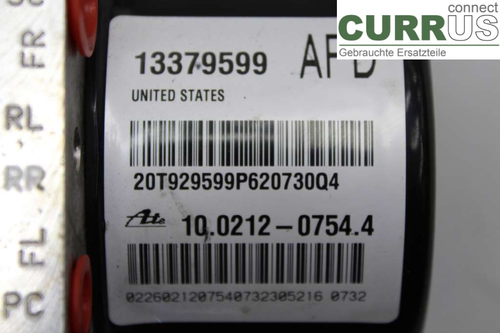 OPEL ASTRA  J    10-15 Hydrauliczna jednostka ABS 13384014 1,7CDTI ECOFLEX