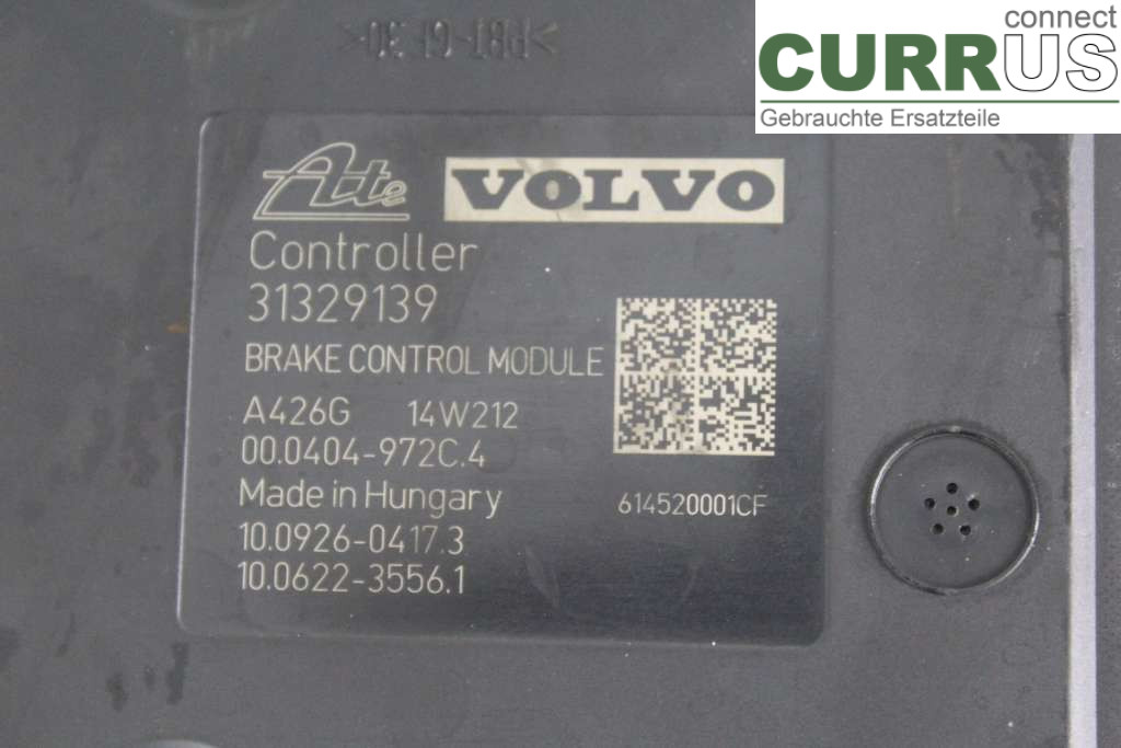 VOLVO S80  14-16 ABS Hydraulic unit 31400545 2,4D R5 215HK