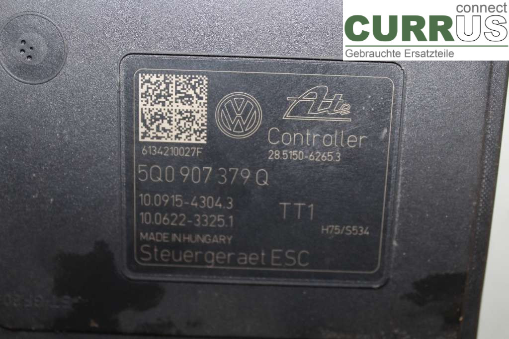 VW GOLF / E-GOLF VII   13-20 ABS Hydraulic unit 5Q0614517P 2.0TDI R4 150HK