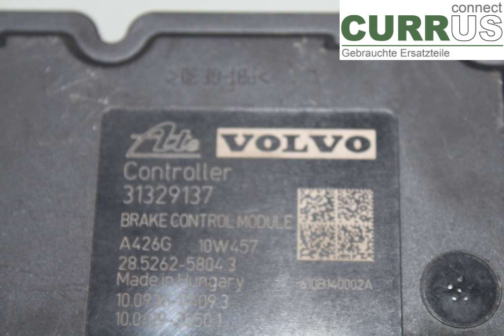 VOLVO S60      11-13 ABS hydraulisk enhed 31329138 2,0T 149KW