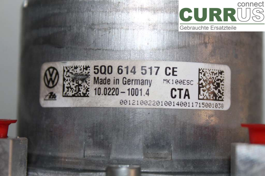 VW GOLF / E-GOLF VII   13-20 ABS Hydraulic unit 5Q0614517CE 1,0 TSI