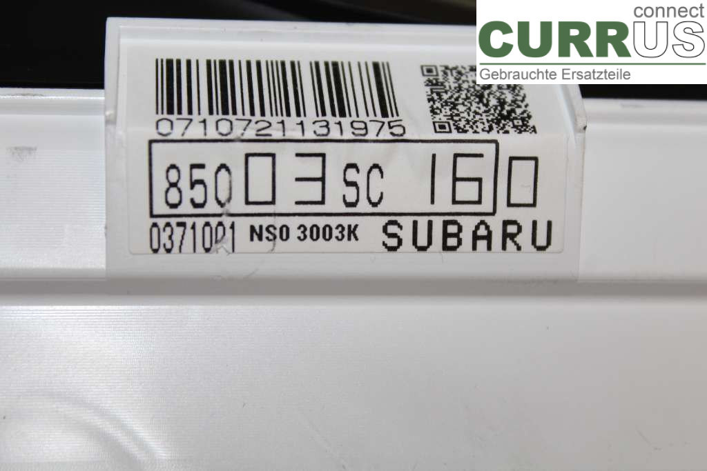 SUBARU FORESTER SH  08-13 Instrumentkam 85022SC370 2.0 DIESEL