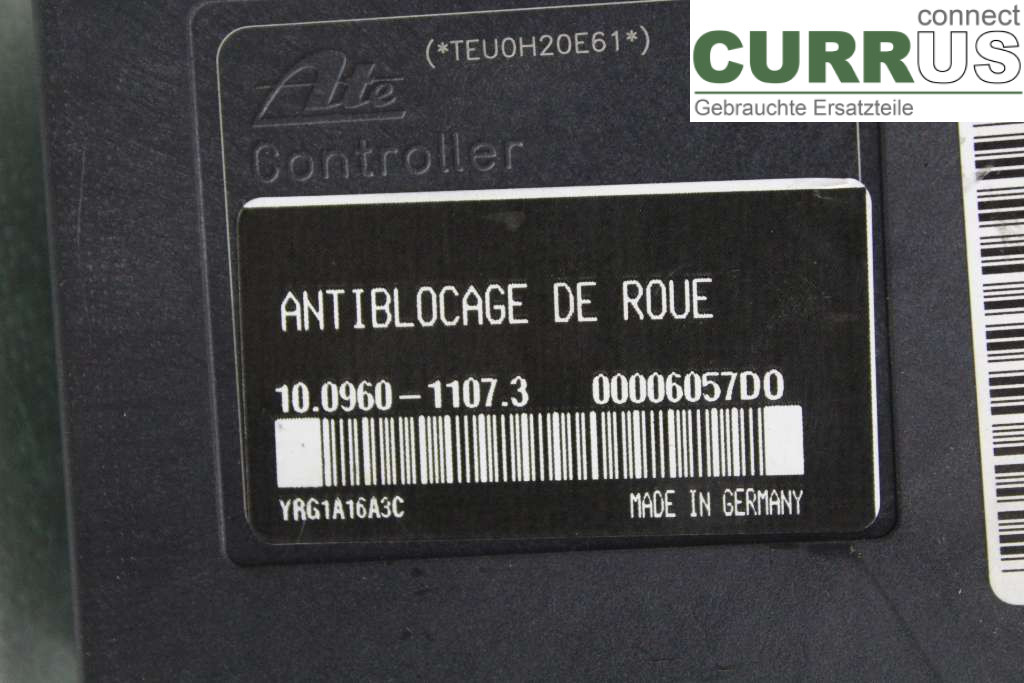 CITROEN C5      -04  Unité hydraulique ABS 454155 2.2 HDI 16V