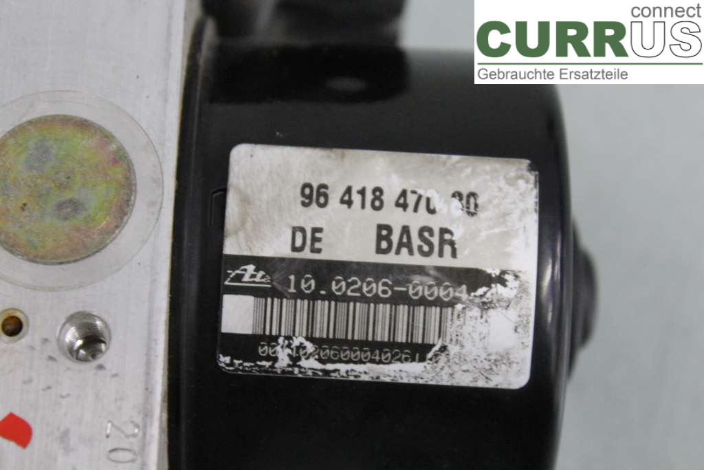 CITROEN C5      -04  Unité hydraulique ABS 454155 2.2 HDI 16V
