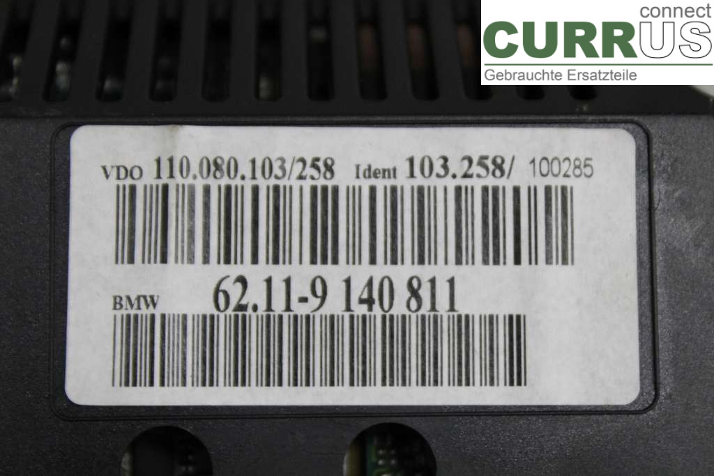 BMW 7 E65/66    00-08 Instrument cluster / comb 62119140811 750i 367HK