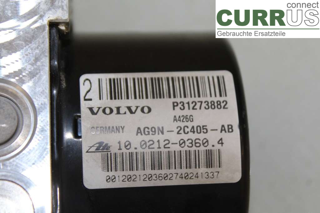 VOLVO S60      11-13 ABS hydraulisk enhed 31329138 2,0T R4 149KW