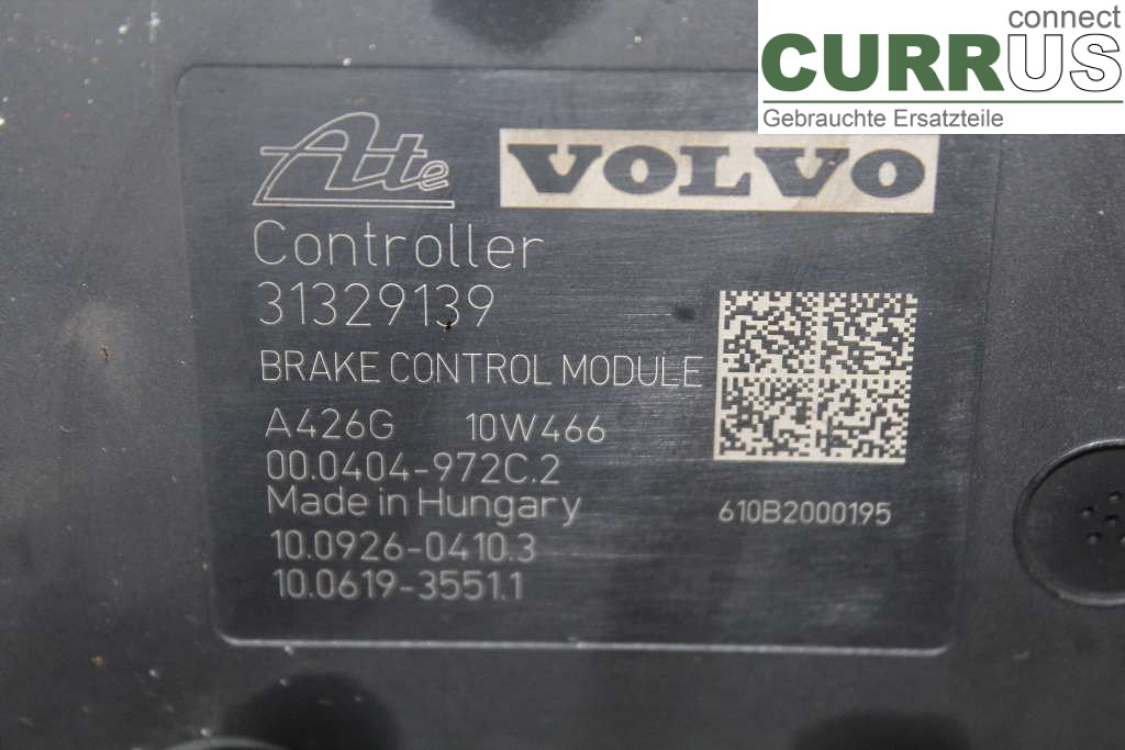 VOLVO V70      08-13 ABS Hydraulic unit 31329140 d3 2,0 163hk