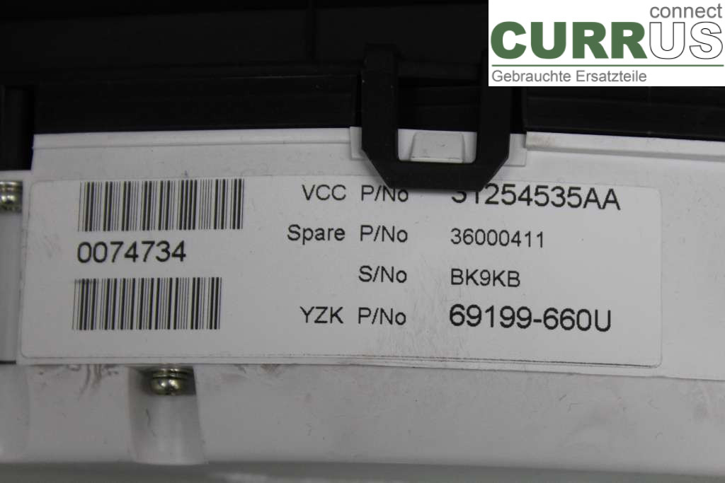 VOLVO XC70   08-13 Instrument cluster / comb 36002195 d5 2,4 185hk