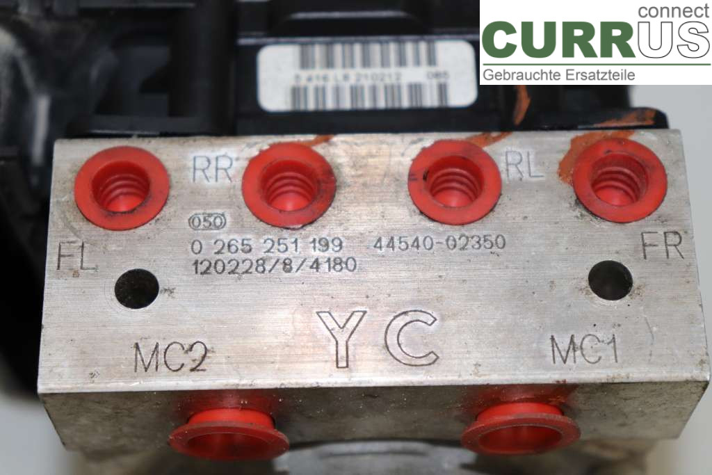 TOYOTA AURIS    10-12 ABS Hydraulic unit 44050-02590 1.4 D-4D 90HK