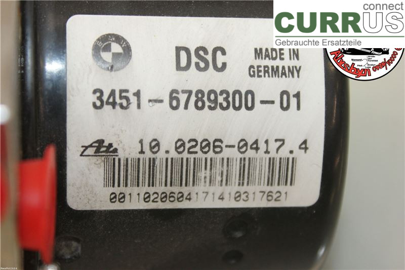 BMW 1 E82/88 Cou/CAB 06-13 ABS Hydraulic unit  2.0D R4 143HK