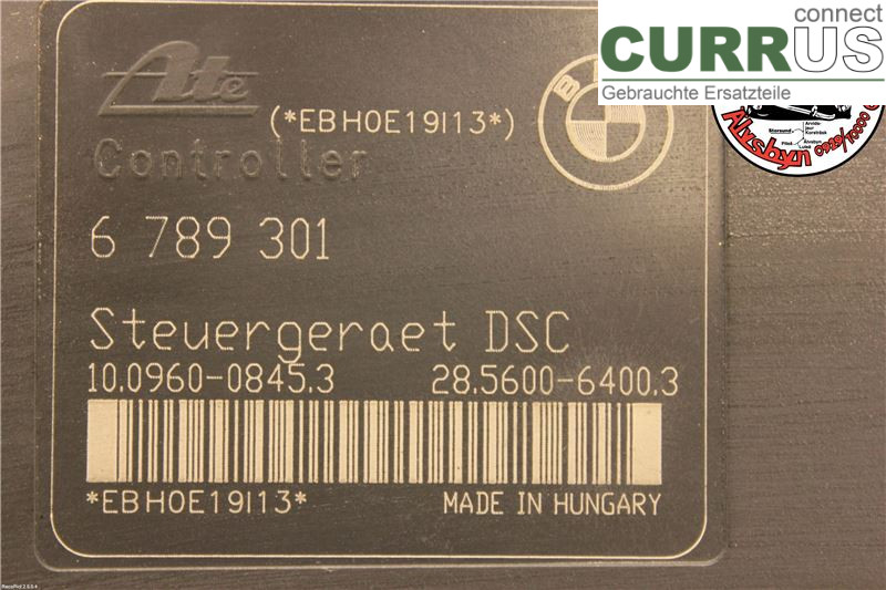 BMW 1 E82/88 Cou/CAB 06-13 ABS Hydraulic unit  2.0D R4 143HK