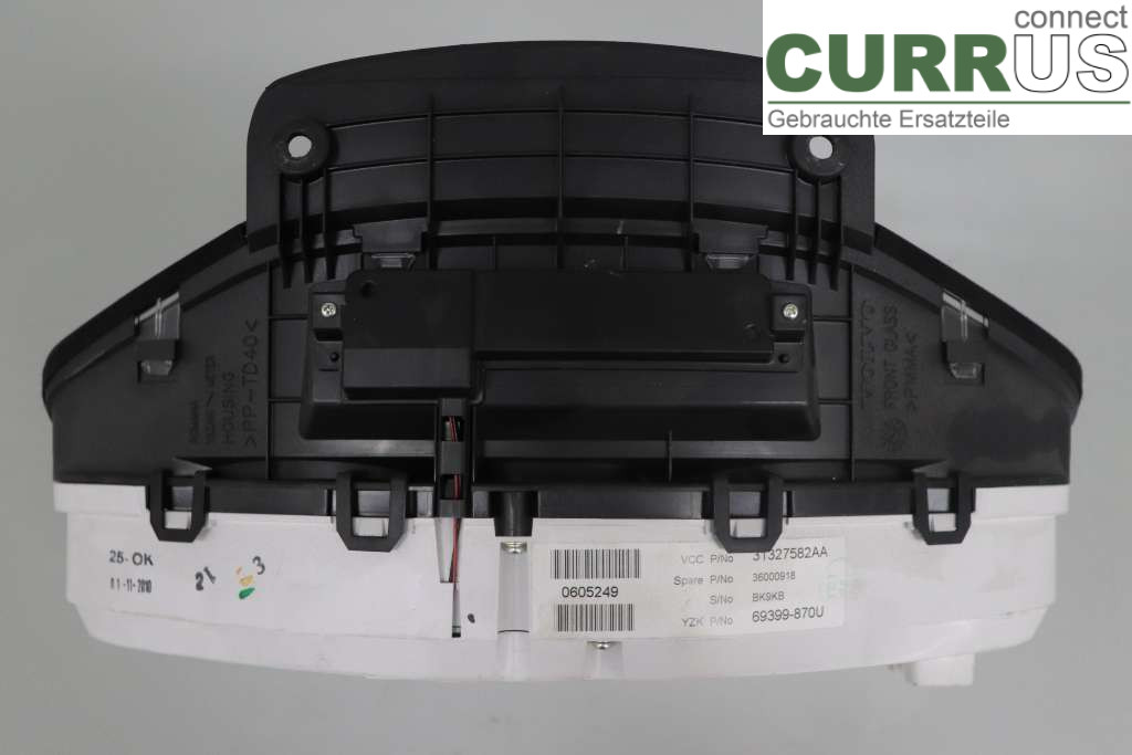 VOLVO XC70   08-13 Bloc instruments / combiné 36001836 2,0D DRIVE 163