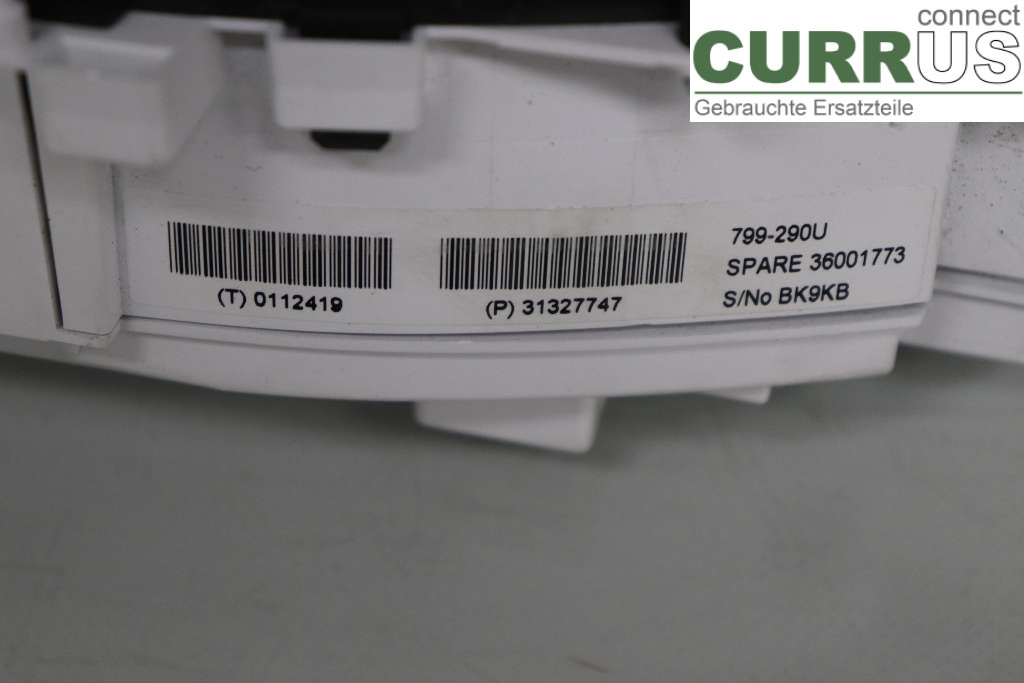 VOLVO V70    14-16 Instrumentenkombination 36001773 D2 114HK