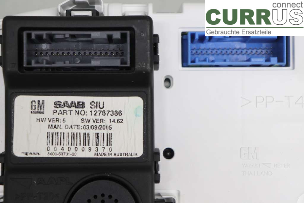 SAAB 9-5     06-10 Instrument cluster / comb 12767380 2,0T R4 150HK