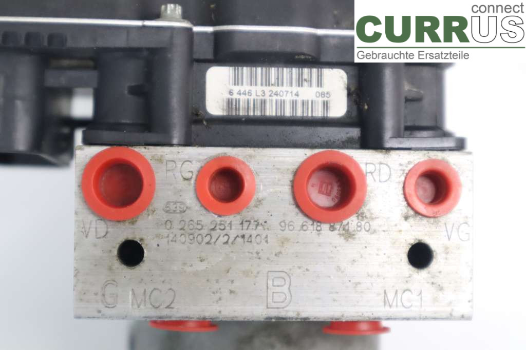 PEUGEOT EXPERT  15-16 ABS hydraulisk enhed 1607236680 2,0HDI R4 128HK