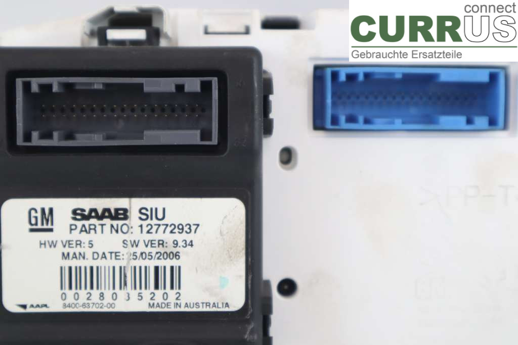 SAAB 9-5     06-10 Instrument cluster / comb 12767380 B205E/B