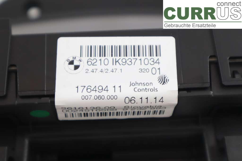 BMW 3 F30/F31/F80    12-19 Instrumentkam 62106805212 2,0D 184HK