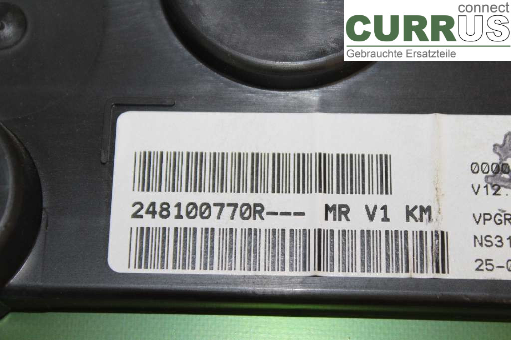 DACIA DOKKER Instrument cluster / comb 248100770R 1.5DCI