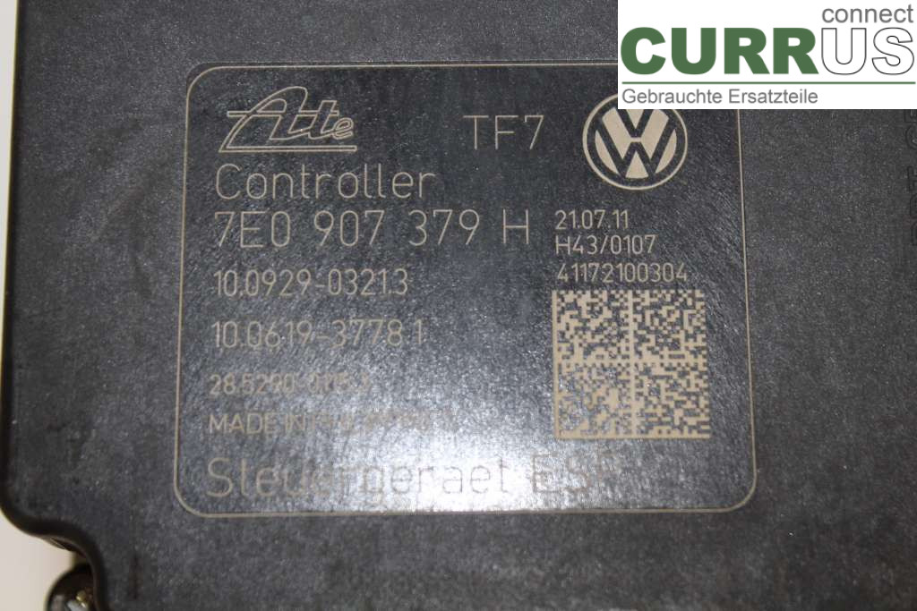 VW TRANSP/CARAVELLE 04-15 Unité hydraulique ABS 7E0614517H 2.0TDI 140HK