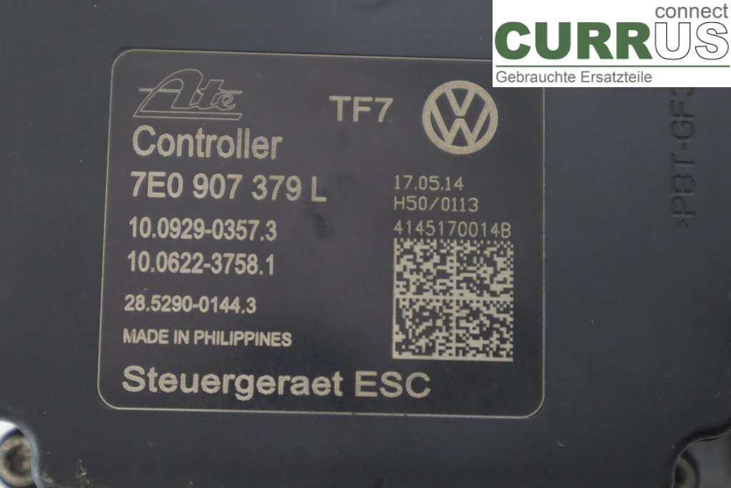 VW TRANSP/CARAVELLE 04-15 ABS Hydraulic unit 7E0614517J 2.0TDI 180HK