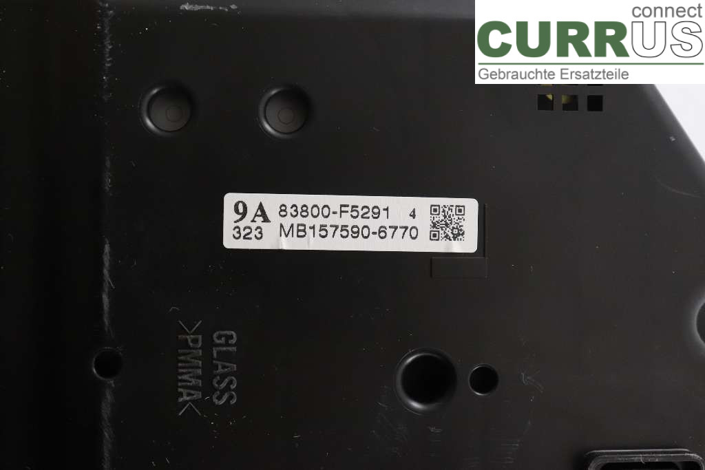 TOYOTA YARIS  15-20 Instrument cluster / comb 83800-F5290 1.5I 112HK