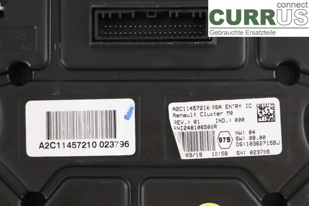 DACIA DUSTER  18- Instrumentpanel / kombiinstrument 248106508R 1.5DCI 116HK