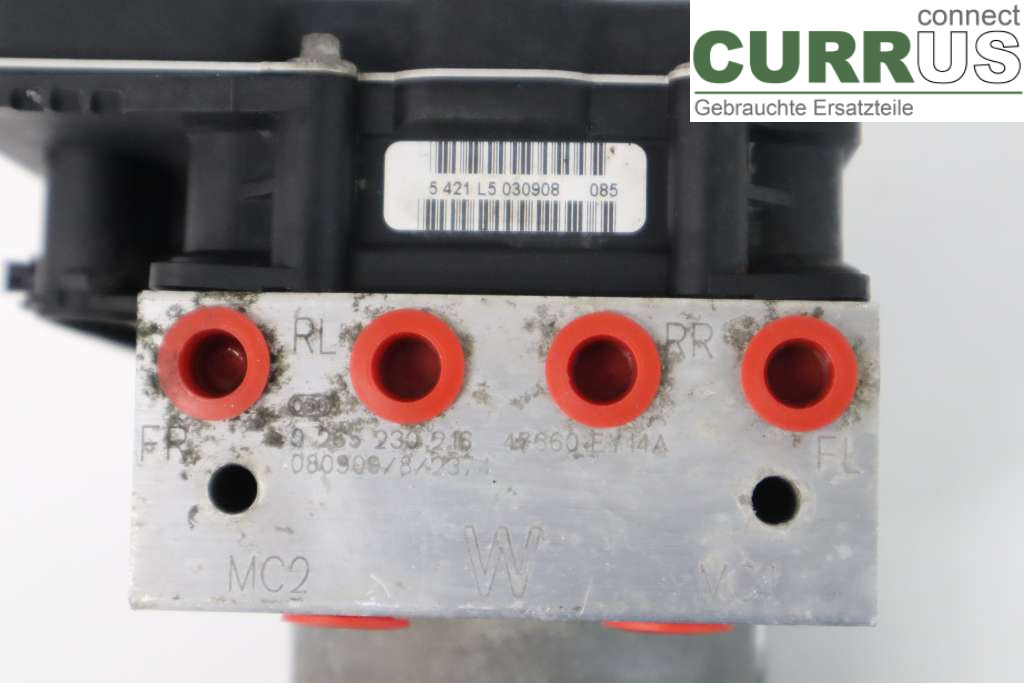 NISSAN QASHQAI+2  08-10 ABS Hydraulic unit  2.0I 141HK