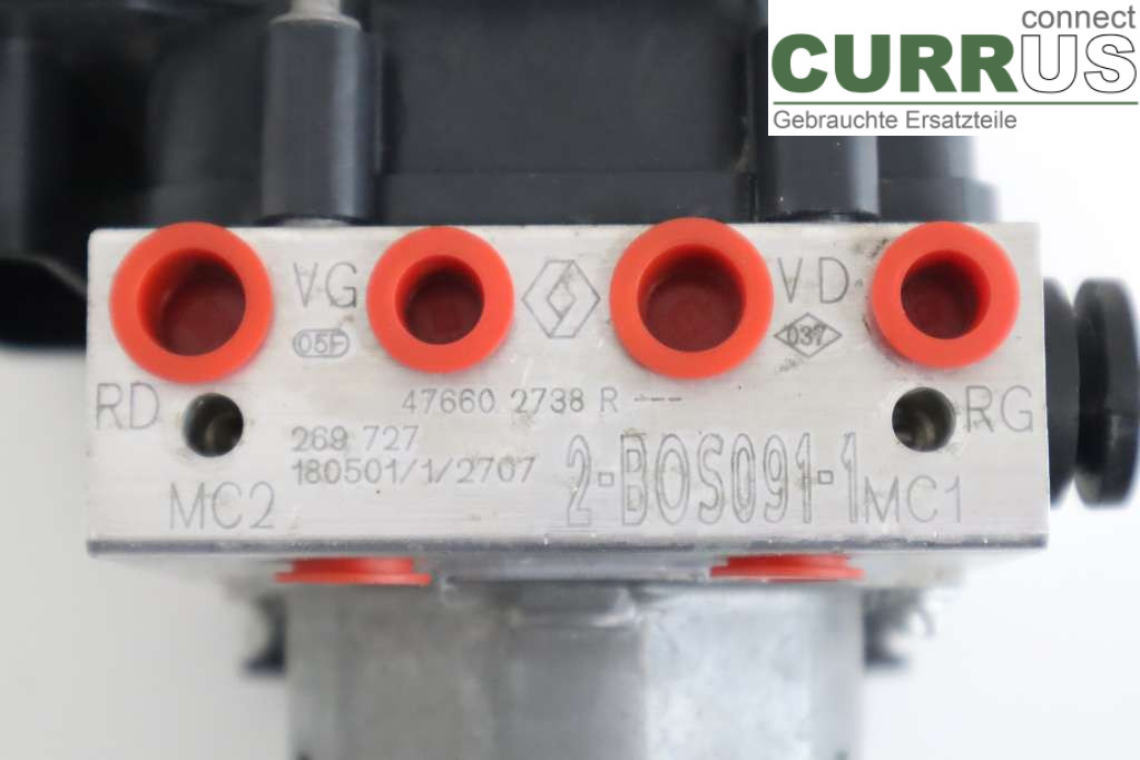 DACIA DUSTER  18- ABS hydraulisk enhet 476602916R 1.5DCI 109HK