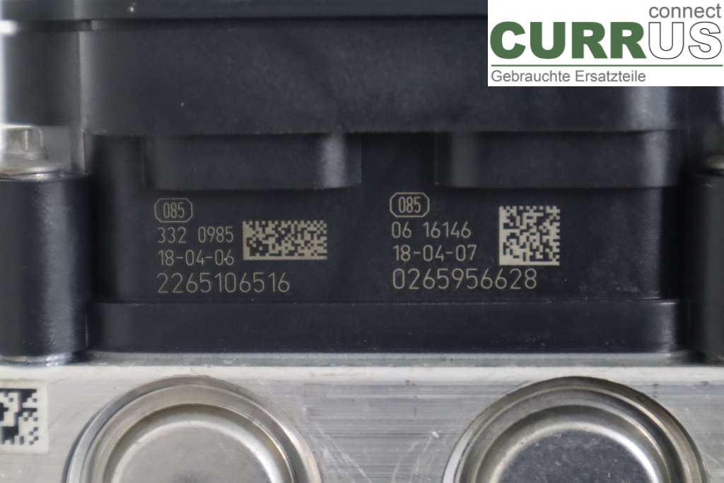 DACIA DUSTER  18- ABS hydraulisk enhet 476602916R 1.5DCI 109HK