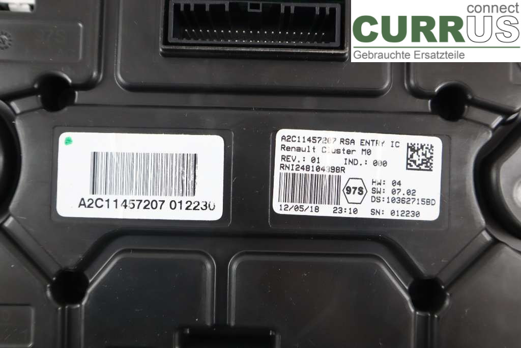DACIA DUSTER  18- Instrumentpanel / kombiinstrument 248103072R 1.5DCI 109HK