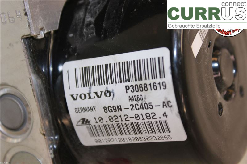VOLVO S80      07- 13 ABS hydraulisk enhed 31329140 1.6D 109HK