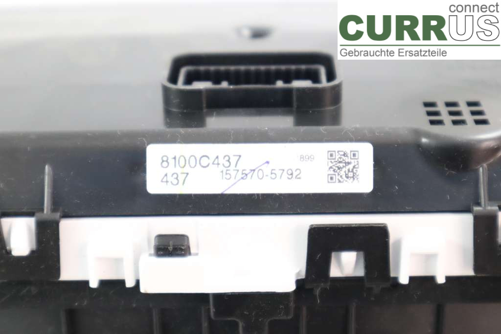 MITSUBISHI SPACE STAR 13- Bloc instruments / combiné 8100C437 1.2I