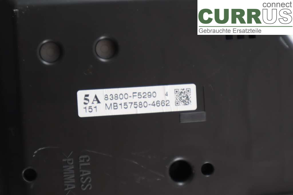 TOYOTA YARIS  15-20 Instrumentpanel / kombiinstrument 83800-F5290 1.5 112HK