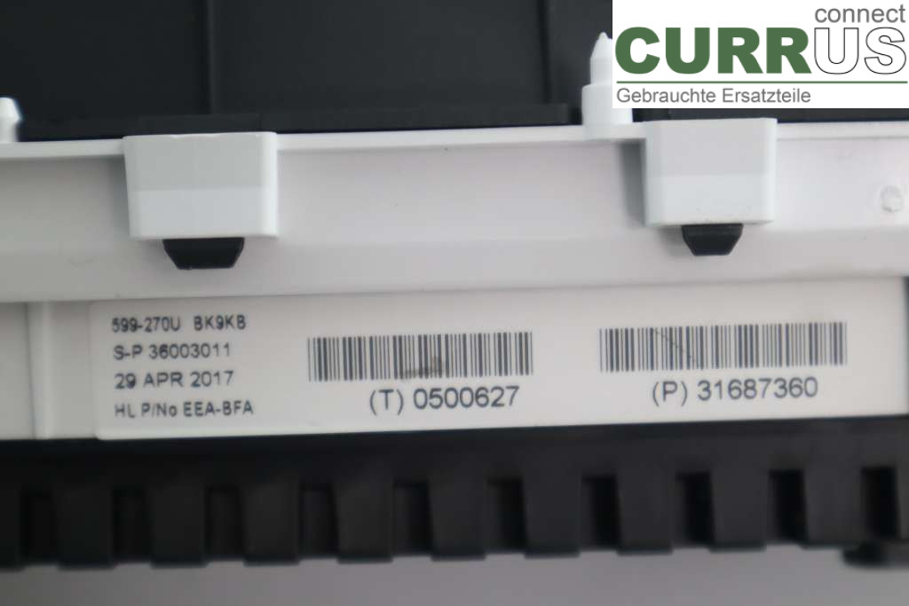 VOLVO XC60  14-17 Instrumentpanel / kombiinstrument 36003011 D4 2.4 190HK