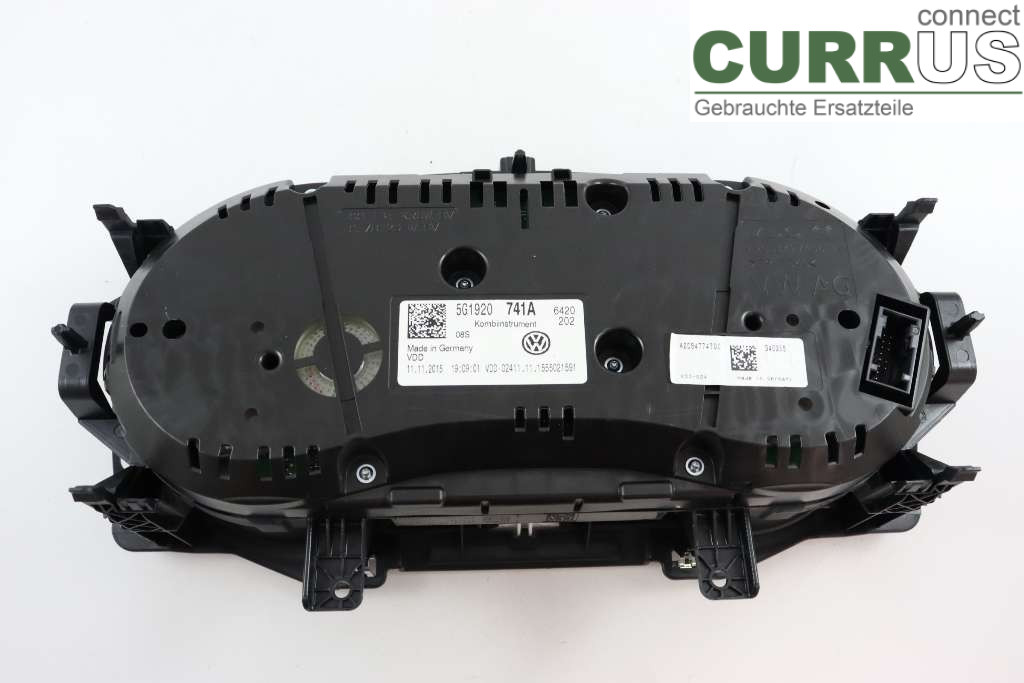 VW GOLF / E-GOLF VII   13-20 Instrument cluster / comb 5G1920741A 1.6TDI 110HK