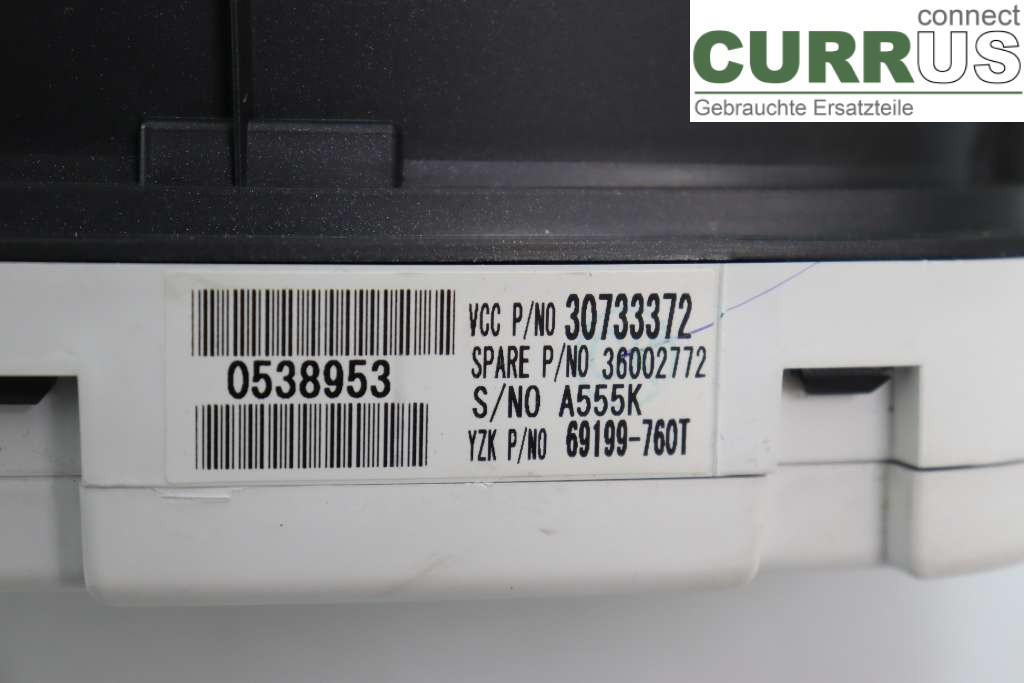 VOLVO V50      08-12 Instrument cluster / comb 36002772 d3 2,0 5cyl