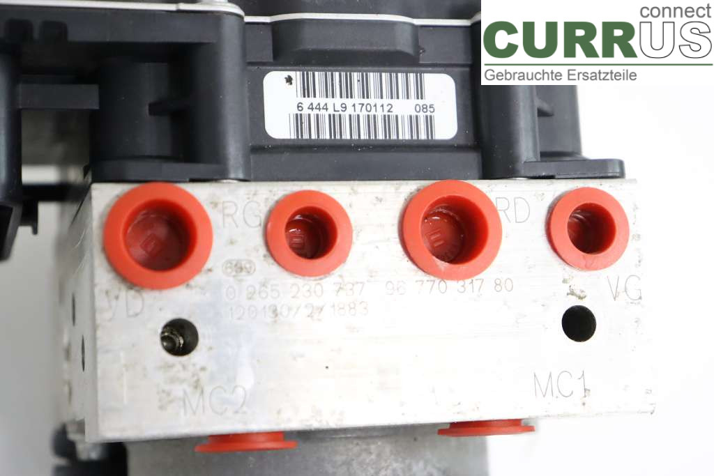 PEUGEOT 508  11-18 ABS hydraulisk enhed 1680934380 2.2HDI 204HK